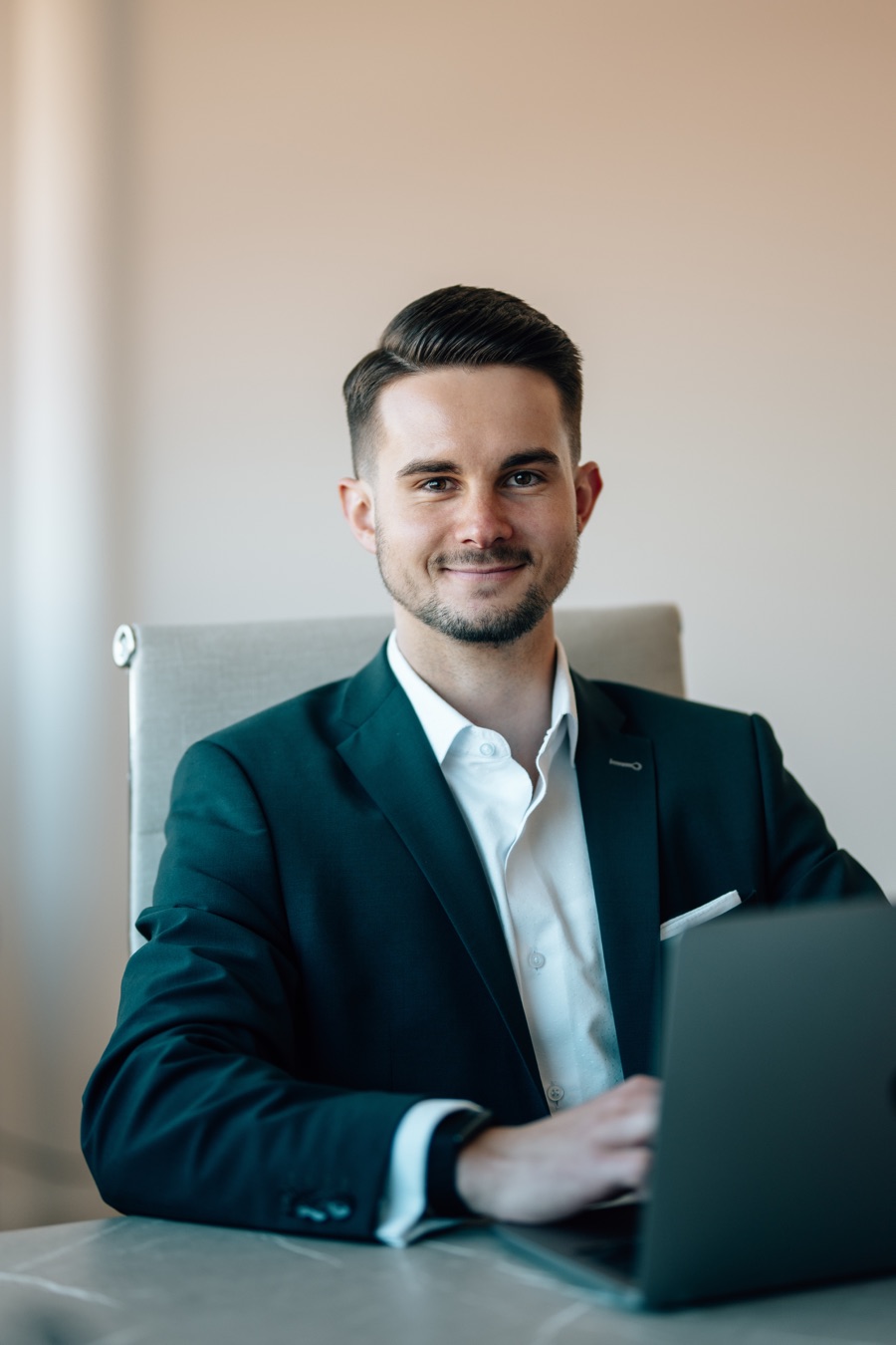 Luca Banzer, Inhaber von Banzer Immobilien